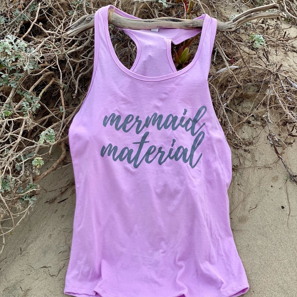 Mermaid Material Tank